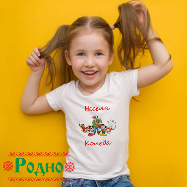 Detska-koledna-teniska (6) Детска коледна тениска
