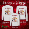 Koledni bluzi s dylag rakav beli12